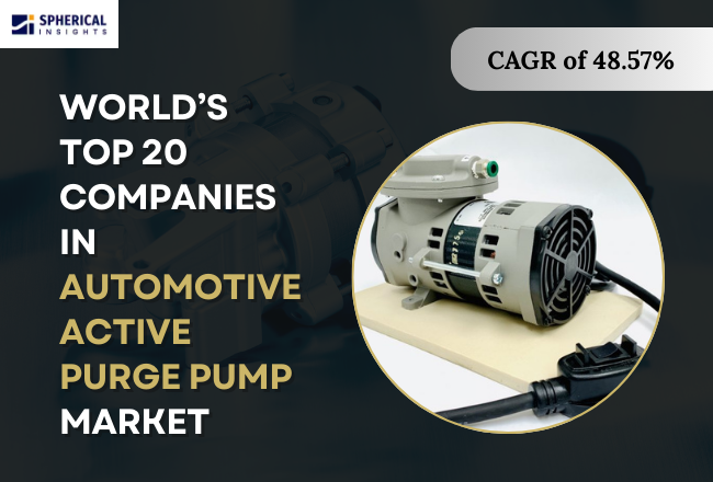 Automotive Active Purge Pump