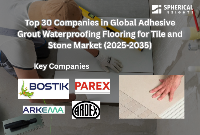 Global Adhesive Grout Waterproofing Flooring for Tile and Stone Market